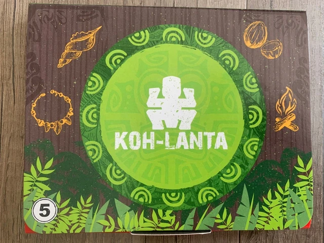 Jeu De Société Koh-Lanta N°6 McDonald's Happy Meal - Complet Avec Boîte, Occasion, Jouet En Papier, Idéal Pour Collectionneurs !