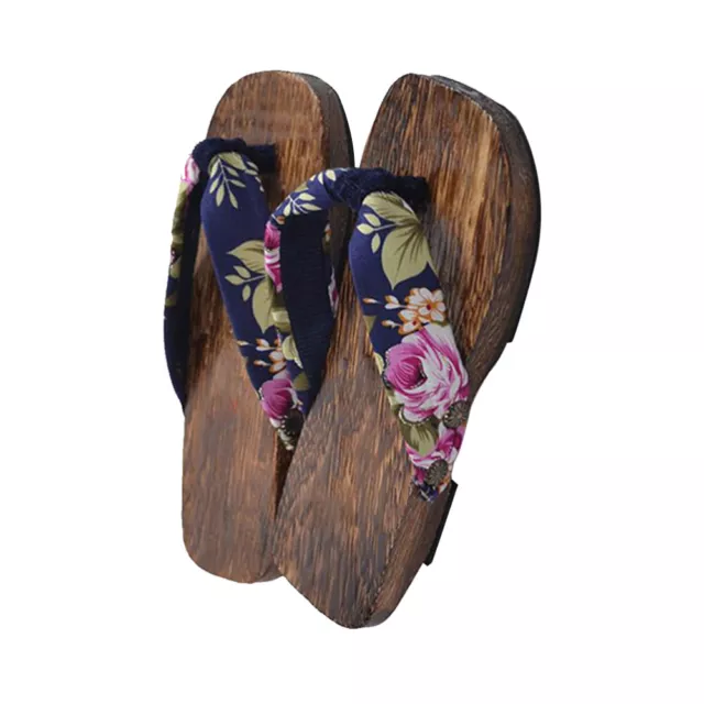 Japanese Wooden Clog Sandals Children Summer Slippers Student