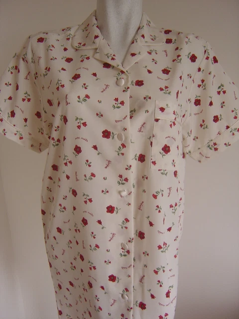 Chemise de nuit femme à manches courtes en satin