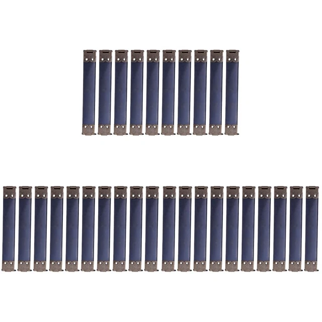 30 piezas 10 cm metal interior marco flexible hazlo tú mismo clips primavera bolso