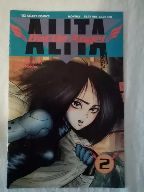 Alita Battle Angel #  2 - Yukito Kishiro - Viz Select Comics 1992