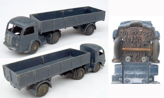 Camion Panhard + Semi-remorque Dinky Toys Meccano - Ancien