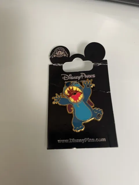 LILO & STITCH Disney Metal Pin Stitch Sitting Official Merchandise