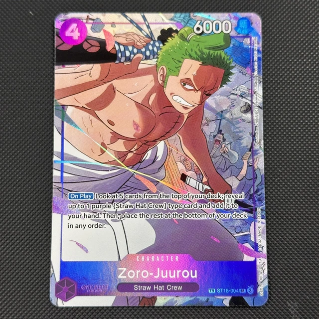 one piece card game st 18 Starter Deck 18: PURPLE Monkey.D.Luffy [ST-18]