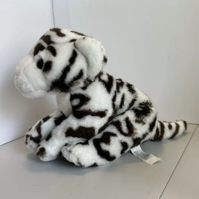 Animal Alley Snow Leopard 13" White Realistic Stuffed Plush Cat Toys R Us