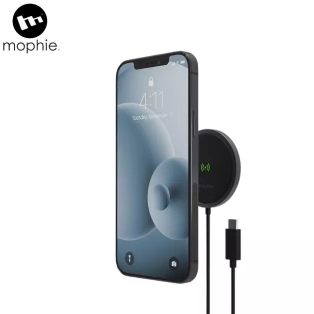 WIRELESS CHARGER MOPHIE Snap 15W MagSafe + Qi-enabled Compatible - Black  $38.99 - PicClick AU
