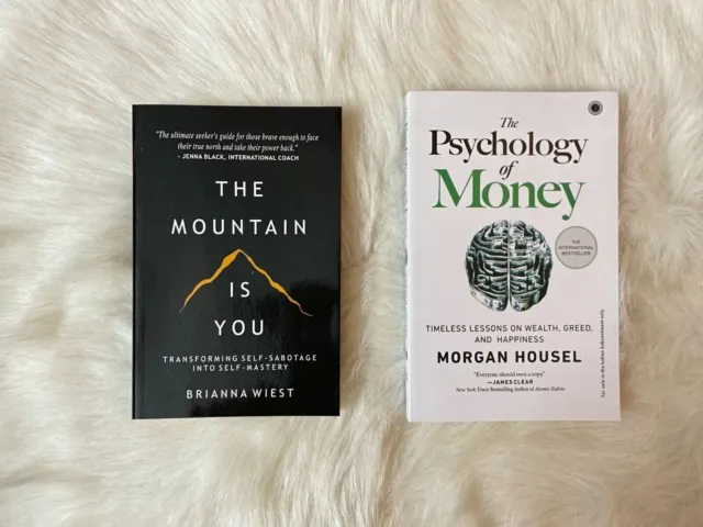 Set mit 2 Büchern: The Mountain is You + The Psychology of Money,...