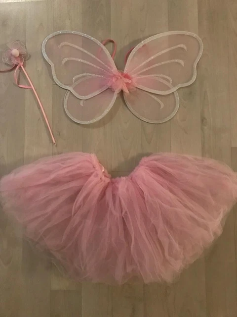Coppia Di costumi carnevale bambina Principessa e Fata