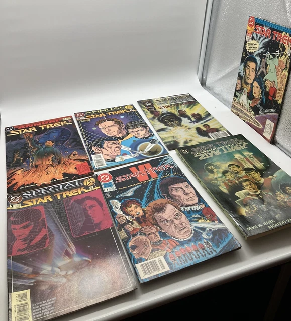 Vtg Dc Comics Star Trek “Annual” “Special” “The Mirror Universe Saga” Lot Of 7