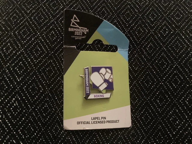 BIRMINGHAM COMMONWEALTH GAMES BOXING PIN Pictogram 2022 OFFICIAL PIN ...