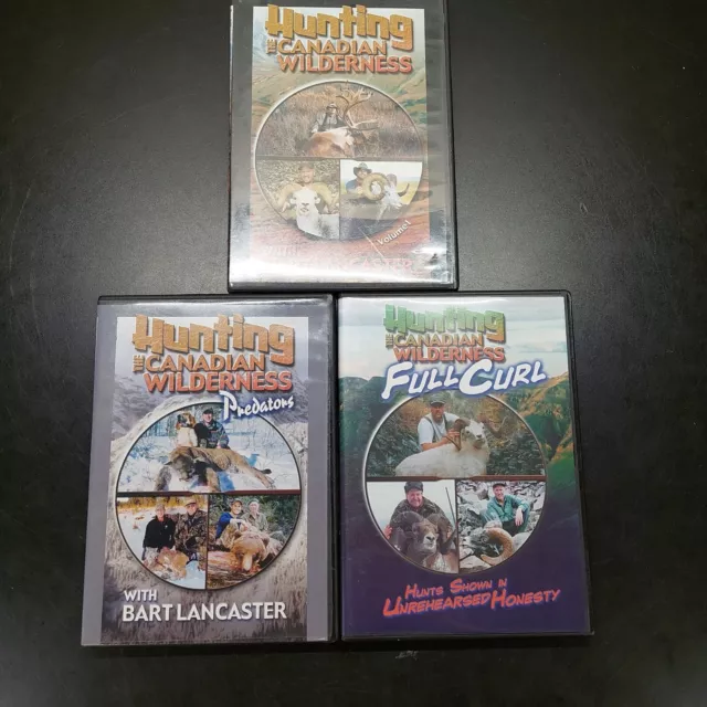 Hunting The Canadian Wilderness HUNTING DVD Lot etc. Sports.