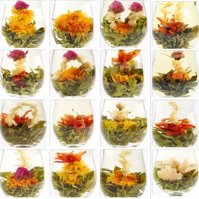 20 Kinds Handmade Blooming Flower Tea Beautiful Flowering Tea Balls Wedding Gift