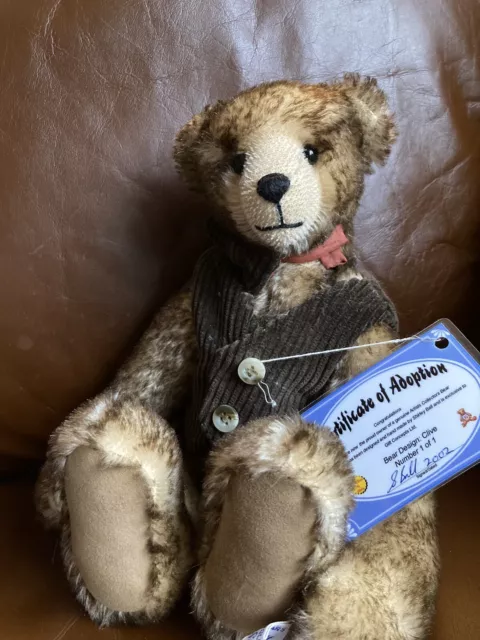 OOAK ARTIST BEAR Clive By Suffolk Bears 55.00 PicClick UK