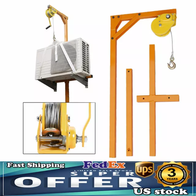 AC AIR CONDITIONER Outside Installation lifting Tool 10M Bracket Crane