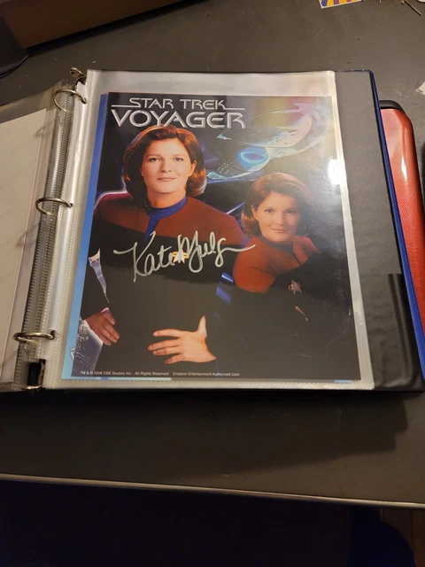 Kate Mulgrew Star Trek Prodigy Voyager Janeway Autographed Signed 8x10