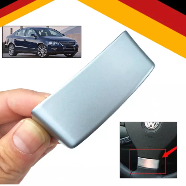 ALU Lenkrad Abdeckung Blenden Clip Chrom im SET für VW Touran GP