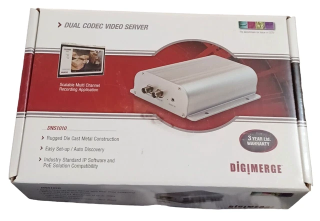 Digimerge DNS1010 Flir Dual-Codec Video Server