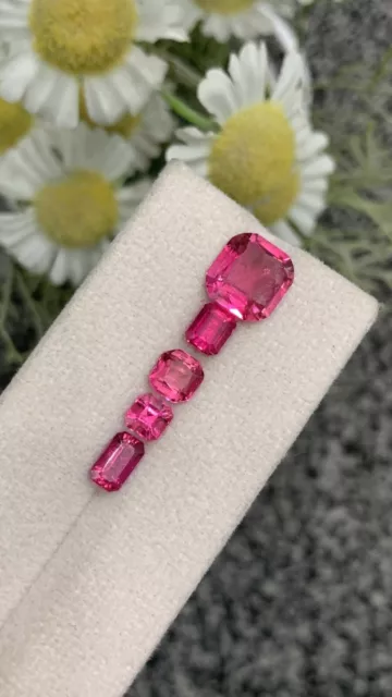 7* CTs, Beautiful Rubellite Lot  From Afghanistan.