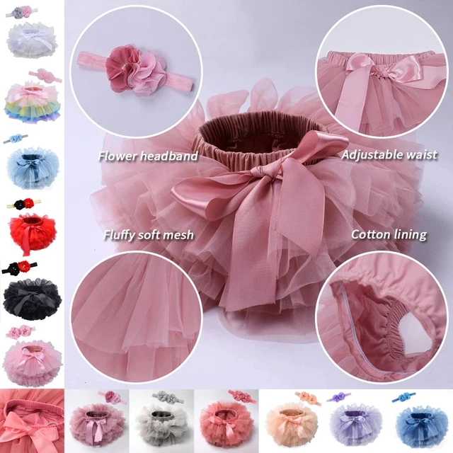 Infant Baby Girls 1st Birthday Outfit Romper Cake Smash Tutu Skirts Newborn