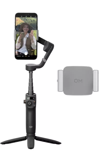 DJI Osmo Mobile 6 Smartphone Gimbal Stabilizer With Flashlight Attachment