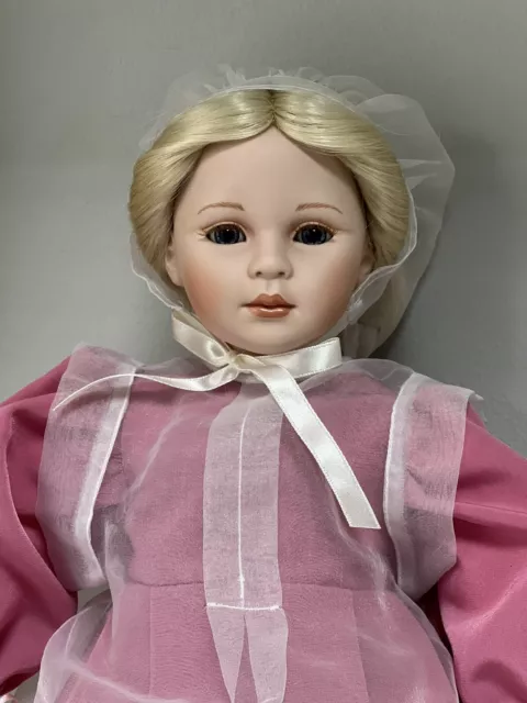 ORIGINAL PAULINE JACOBSEN 21” Porcelain Doll “Sadie” LE 290/950 Box/Tag ...