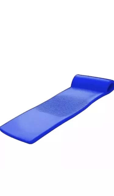 Member's Mark 2" Closed-Cell Foam Deluxe Pool Float Lounge - Blue  BRAND NEW