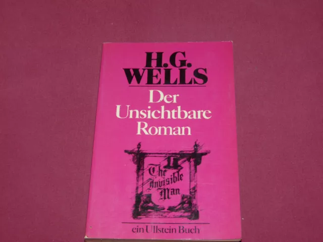 H. G. Wells - Der Unsichtbare. Roman - Taschenbuch