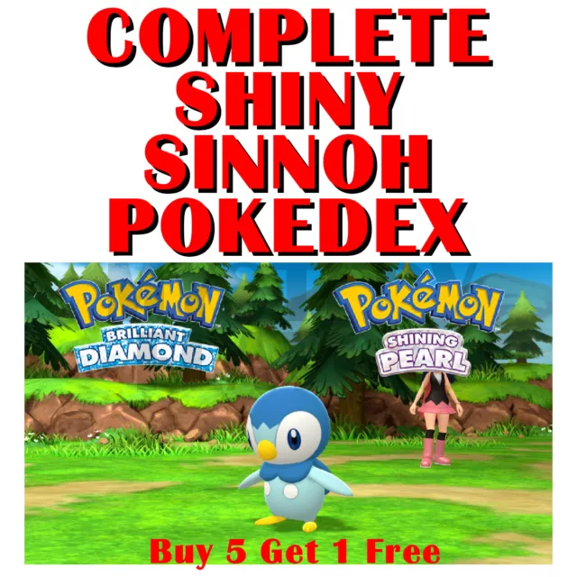 DEOXYS Shiny Non-shiny 6IV PACK // Pokemon Brilliant Diamond 