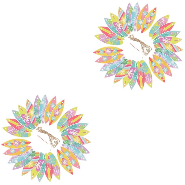 54 pcs Beach Themed Party Surfboard Surf Boards For Decorating