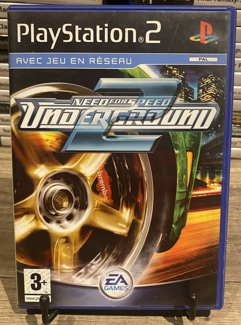 Need For Speed Underground - Jeu PS2 Complet En Français, Bon état, Prêt à Jouer !