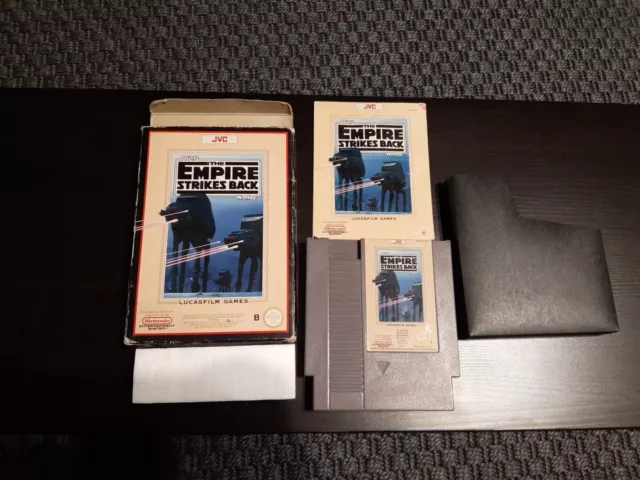 Star Wars Empire Strikes Back  Nintendo Nes Pal B Esp