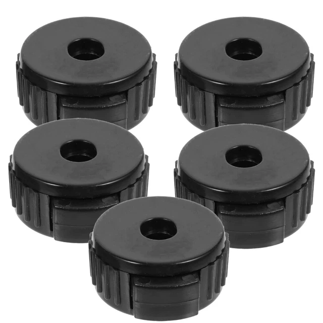 5 pcs Cymbal Capes de libération écrous noix de tambour Fixation de