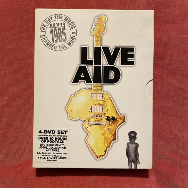 4DVD BOX・LIVE AID ／JULY 13 ／1985！ Live Aid – Box Set 4 x DVD, [r19211053] | Discogs