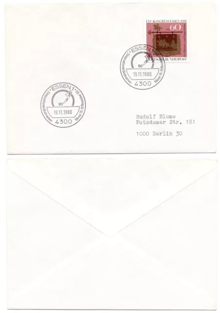 102470 - Sonderstempel: 3. Internationale Briefmarken-Messe - Essen 19.11.1980