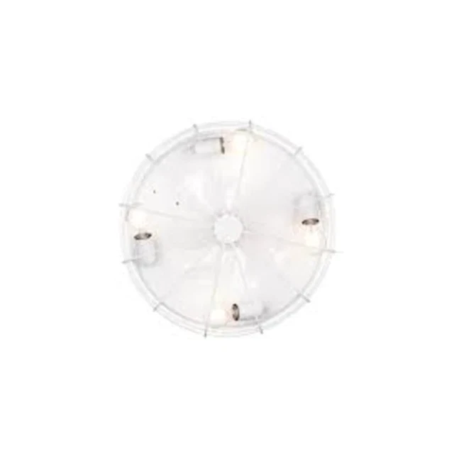PLAFO LED+VENTILATORE TRIO ø50 TRONDHEIM BIANCO