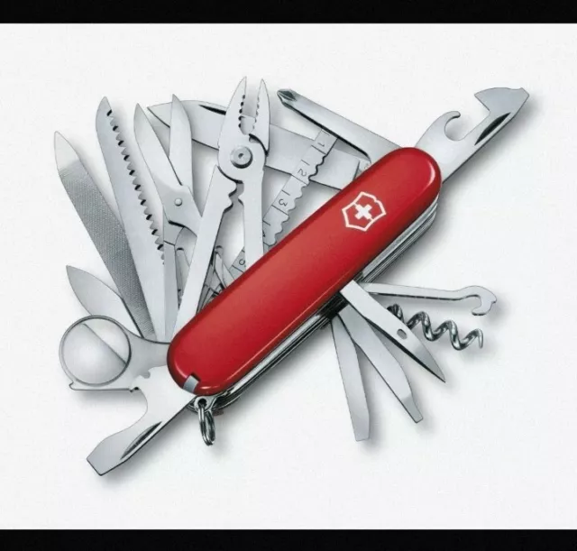 Coltellino Victorinox Swisschamp Red 91Mm 32 Funz