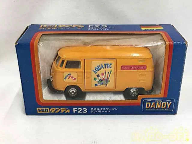 Tommy Orange Aquatec Tomica Dandy F23 Volkswagen  Van Japan