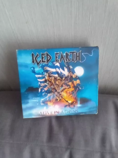 Iced Earth Alive In Athens 3CD Box Set 1999 Heavy Power Metal