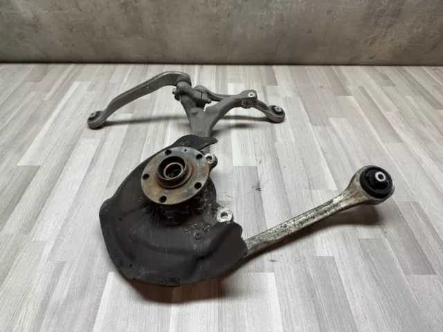 Audi A6 4F C6 Original Achsschenkel Radlagergehäuse Vorne Links 4F0257