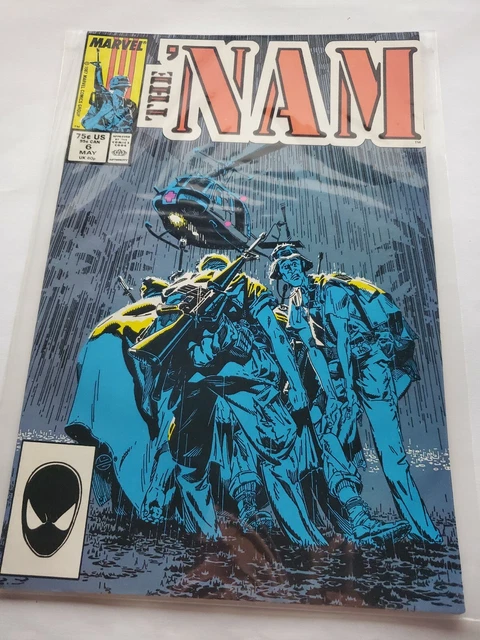 Marvel comics The Nam comics-war Nam Comics Marvel comics soldiers Nam comics nm 6