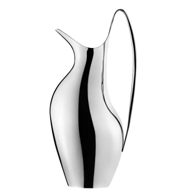 Georg Jensen KOPPEL Large Polished Stainless Steel Pitcher 1.9 liters