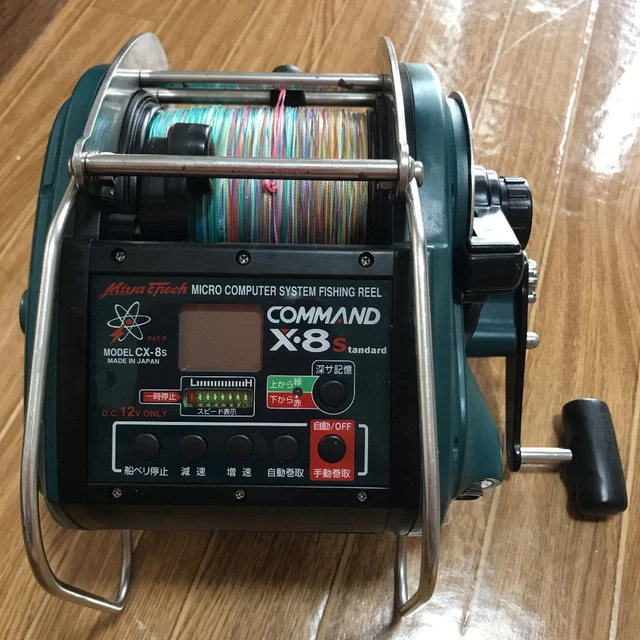 専用☆ミヤマエミヤエポック コマンドX8S12V フィッシング リール