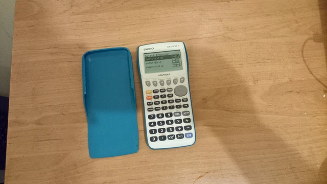Calculatrice casio graph 85 sd en très bon état lycée et
