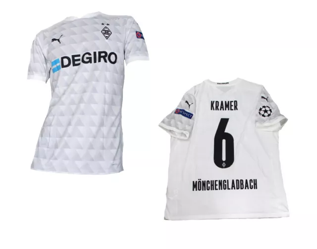 Borussia Mönchengladbach Trikot Spielertrikot Jersey Puma Player Issue Kramer CL