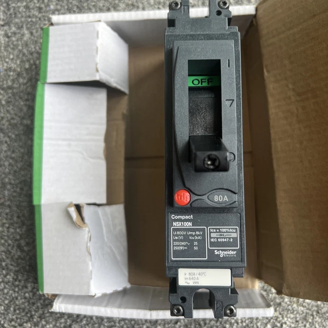 Schneider-Electric LV448579 interruttore automatico compatto NSX100N - TMD - senza viti