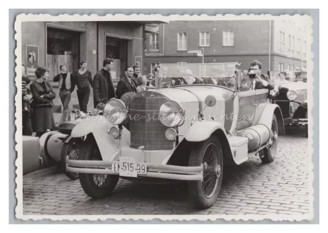 Mercedes-Benz Tourer? Vintage Car Meeting Oltimer - Old Photo 1960s