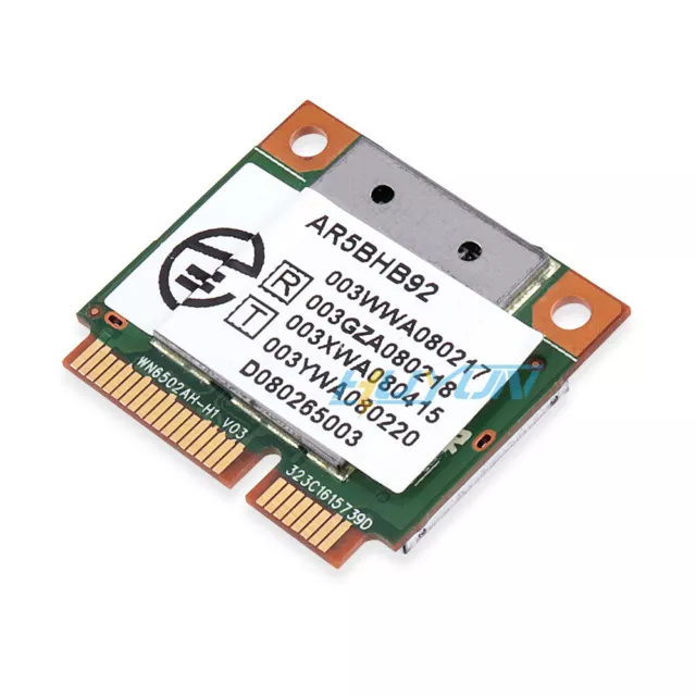 Tarjeta Wi-Fi inalámbrica Atheros AR9280 AR5BHB92 Atheros AR9280 AR5BHB92 Mediana Tamaño PCI-E ROS UBNT