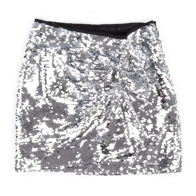 Gonna PINKO kids Bambina Argento Paillettes Paillettes