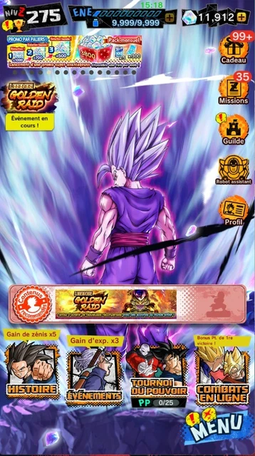 Compte Dragon Ball Legends | Pour Apple II (sic) | Jeu Vidéo Neuf (compte Non Utilisé)