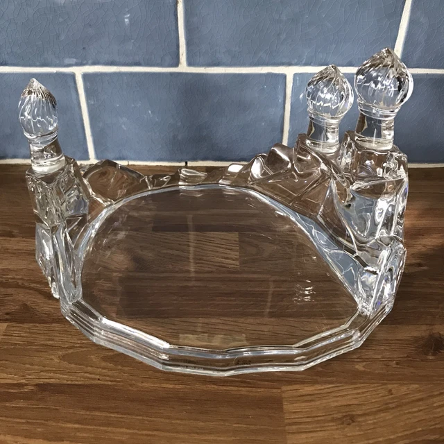 FRANKLIN MINT The Snow Queen ICE STAND Glass Base ONLY, House Of Faberge (B3) £24.95 PicClick UK